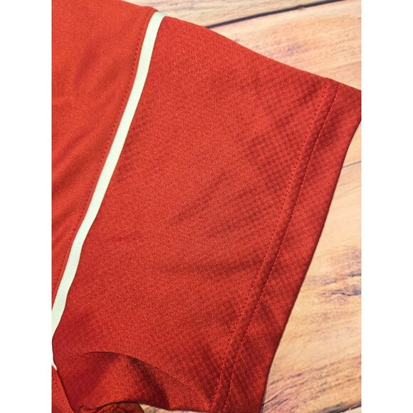 Oklahoma Sooners Nike Dri-Fit Mens Red Polo Shirt Small - Picture 9 of 10